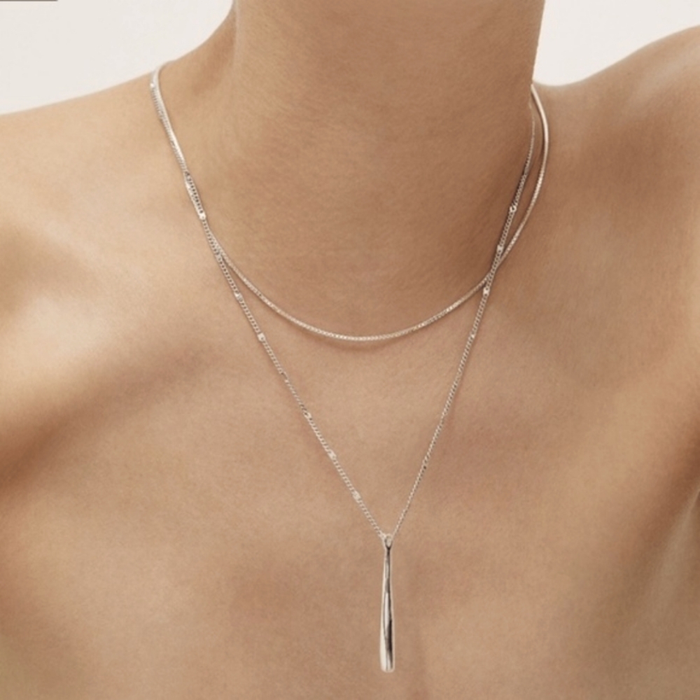 Jenny Bird Elegant Silver Pendant Necklace